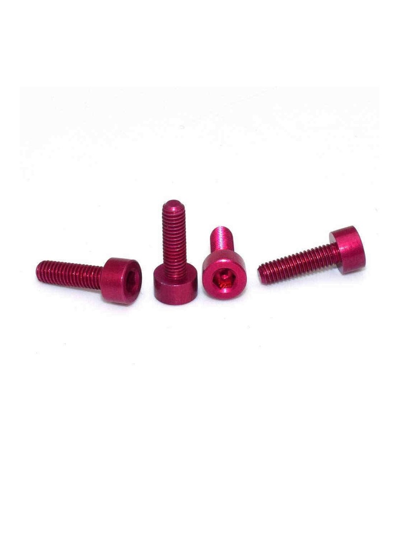ProRock śruba aluminiowa imbusowa 7075 rożowa M3*10mm