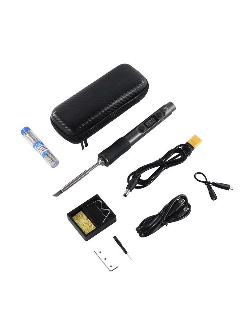 SEQURE D60B Pro lutownica Standard z grotem TS-BC2 ZESTAW