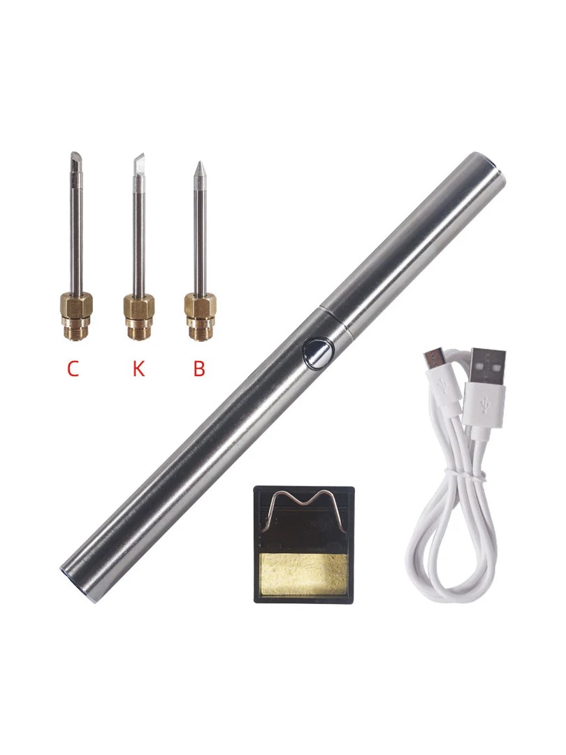 SEQURE P15 bezprzewodowa lutownica z grotem B, C, K