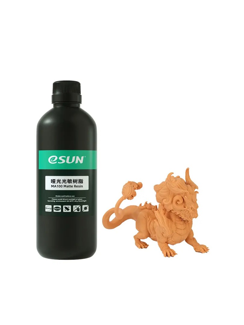 eSun żywica MA100 Resin White Clay Matowa czerwona glina Red Clay 1000g