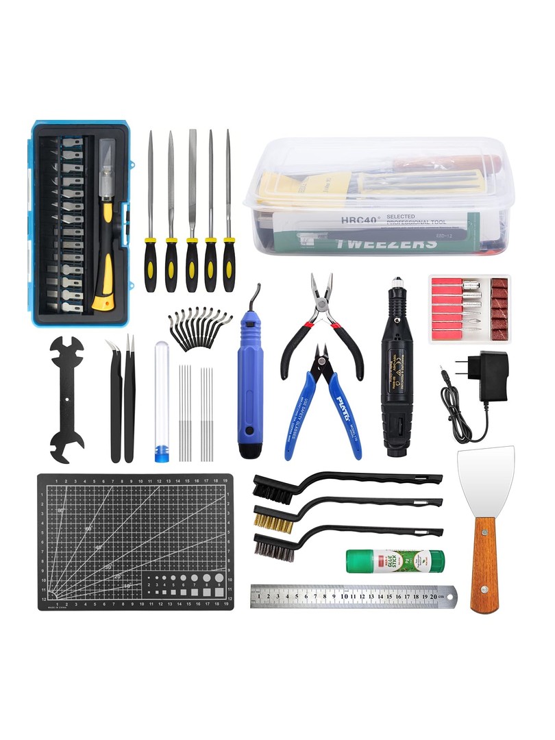 Mintion kompleksowy zestaw narzędzi do czyszczenia, polerowania i obróbki końcowej