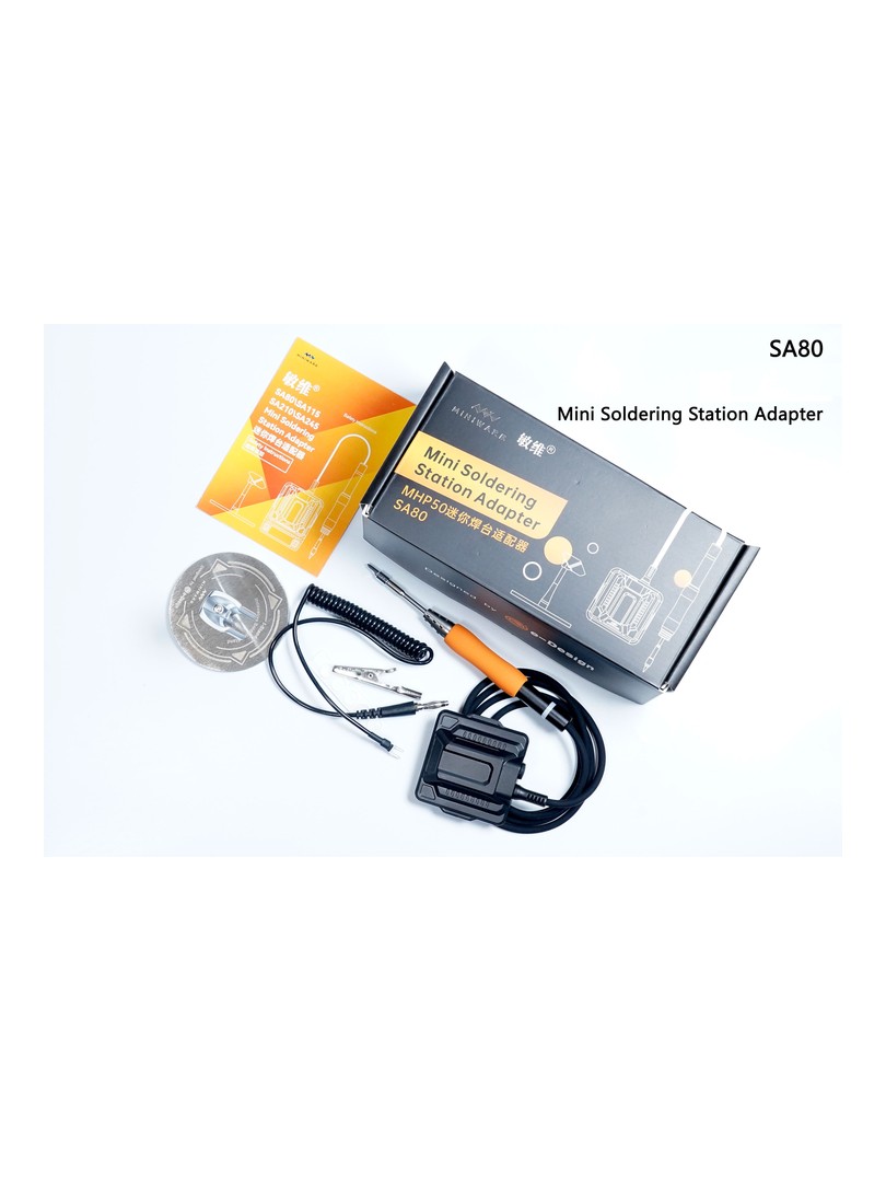 Miniware SA80 mini adapter do stacji lutowniczej