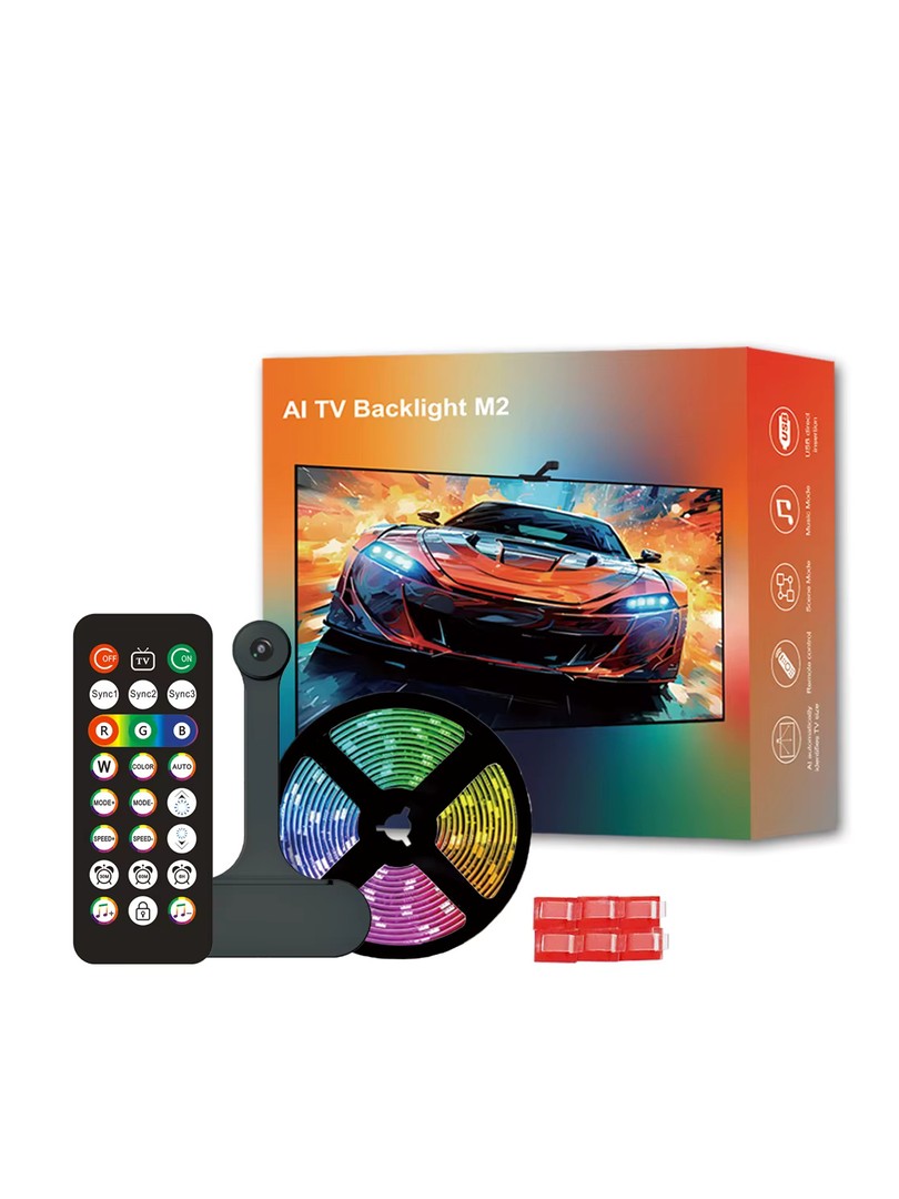 ProRock AI Camera Sync Strip Light do telewizora 3,8 m