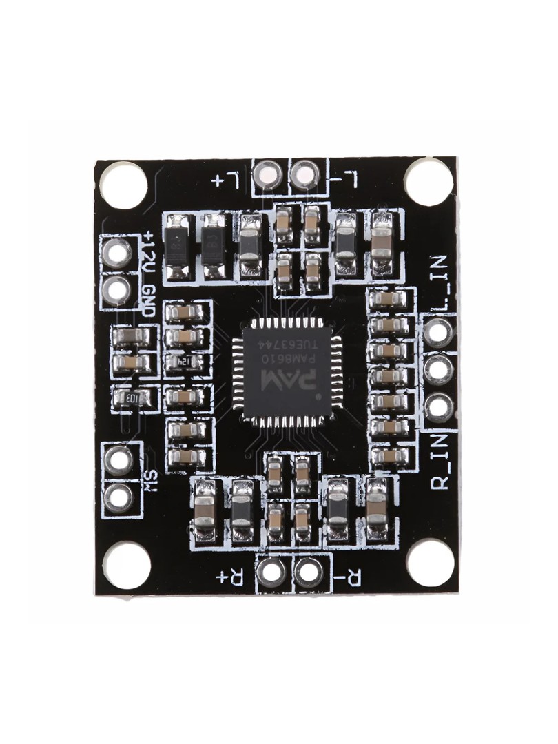 ProRock PAM8610 2-Kanałowy Wzmacniacz Stereo 7-15V DC