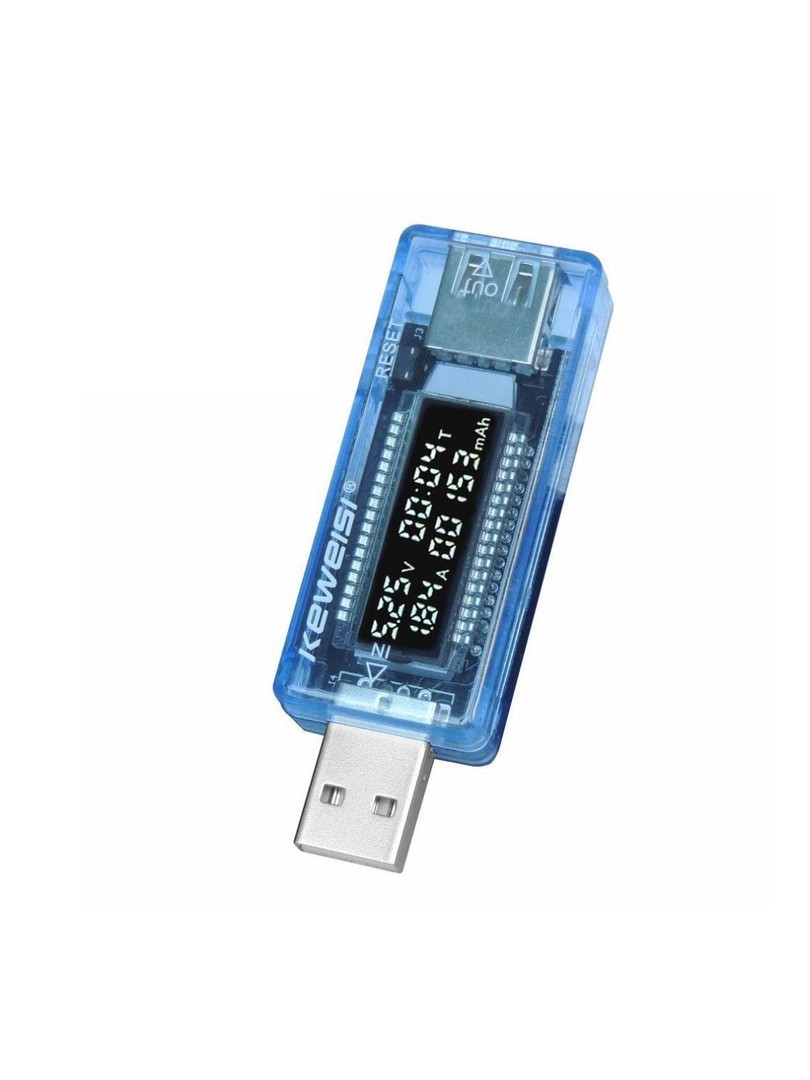 ProRock USB Tester 3-9V 0-3A 99999mAh 10 Pamięć