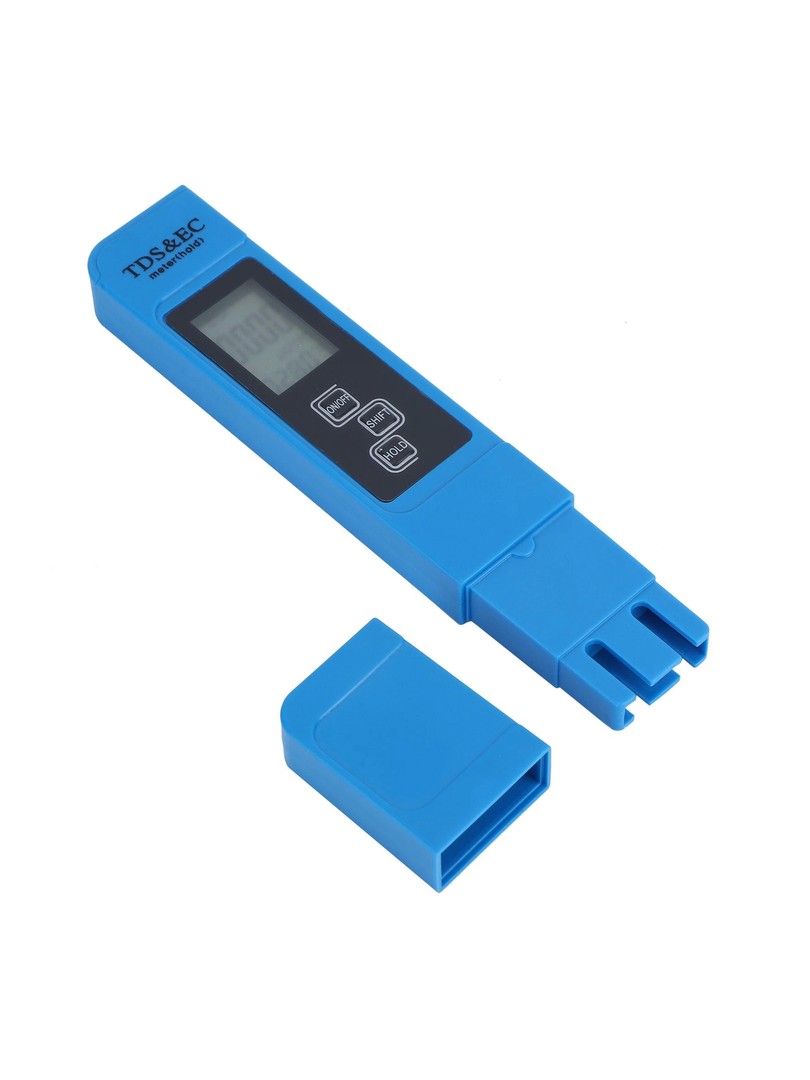 ProRock TDS&EC LCD Meter 0-9999ppm Blue Tester