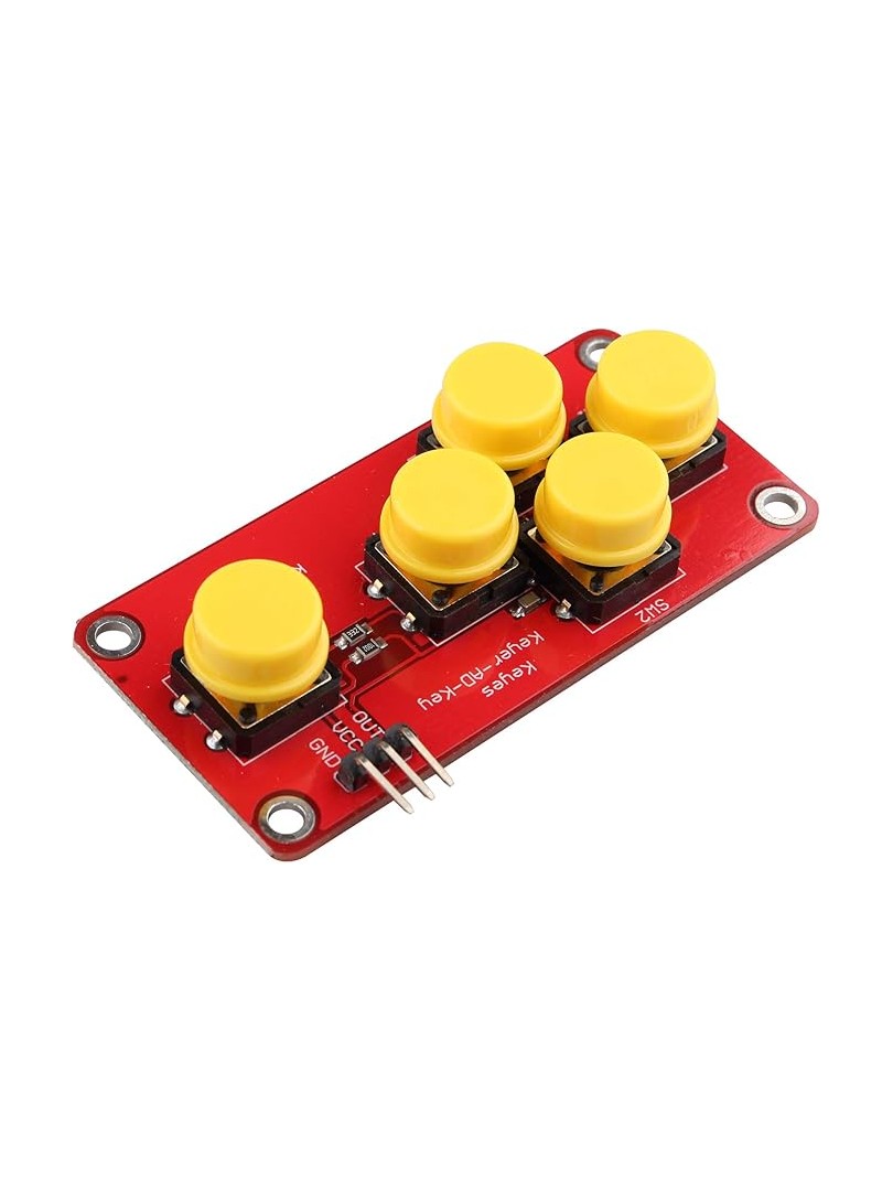 ProRock Arduino 5-Button Analog Keypad Omron 3.3V/5V PH2.5