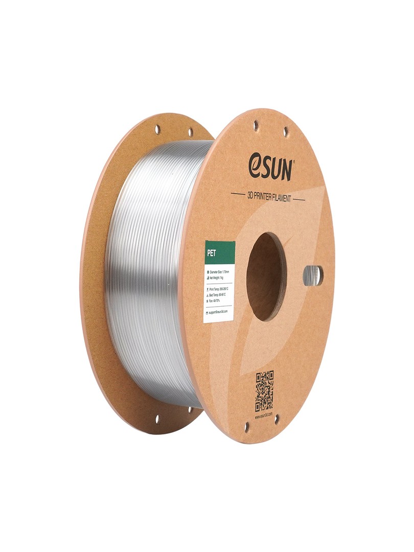 eSUN PET Filament naturalny 1.75mm 1000g papierowa szpula
