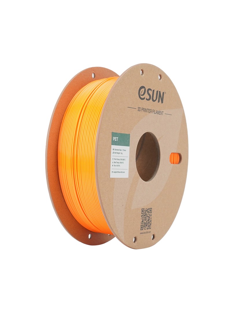 eSUN PET Filament jednolity pomarańczowy 1.75mm 1000g papierowa szpula