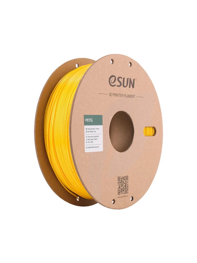 eSUN PETG Filament jednolity żółty papierowa szpula 1.75mm 1000g