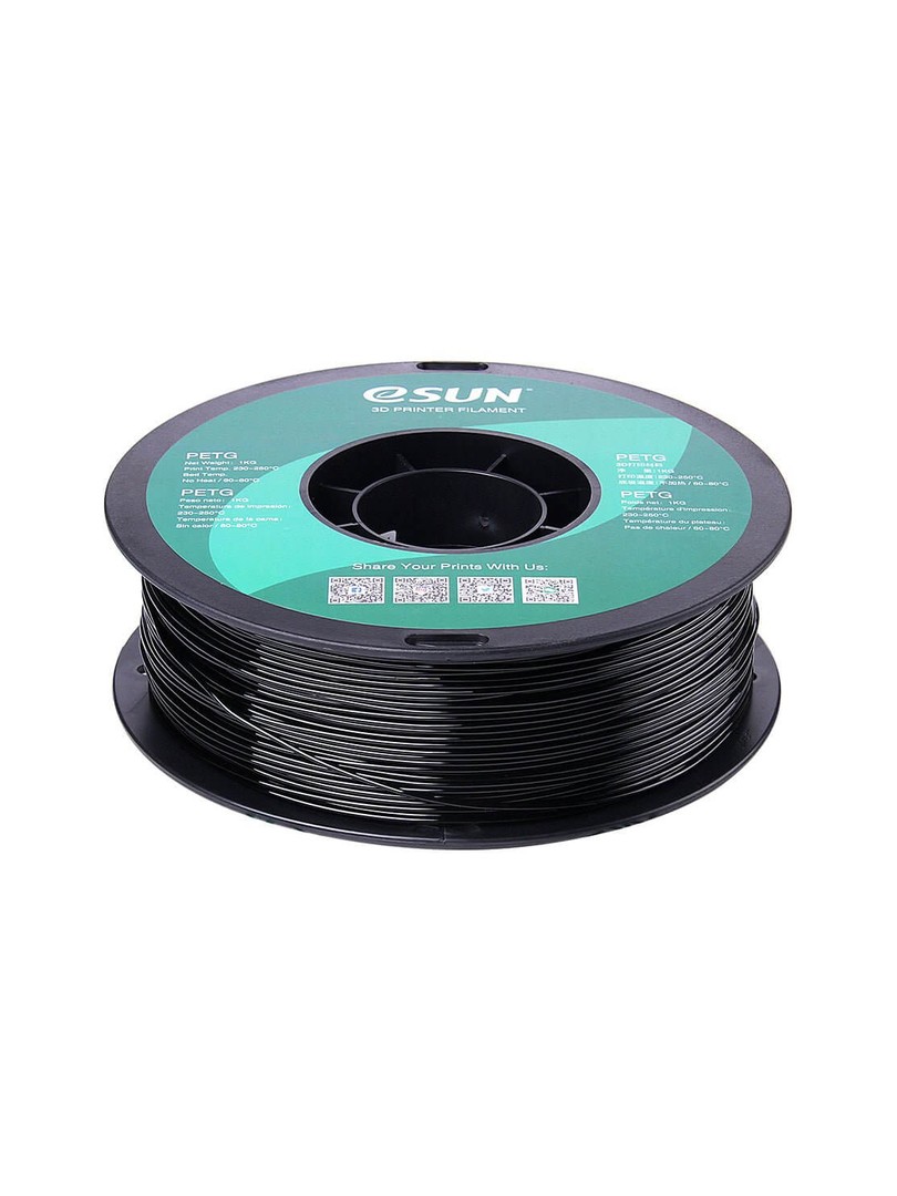 eSUN PETG Filament 1.75mm 1000g czarny jednolity