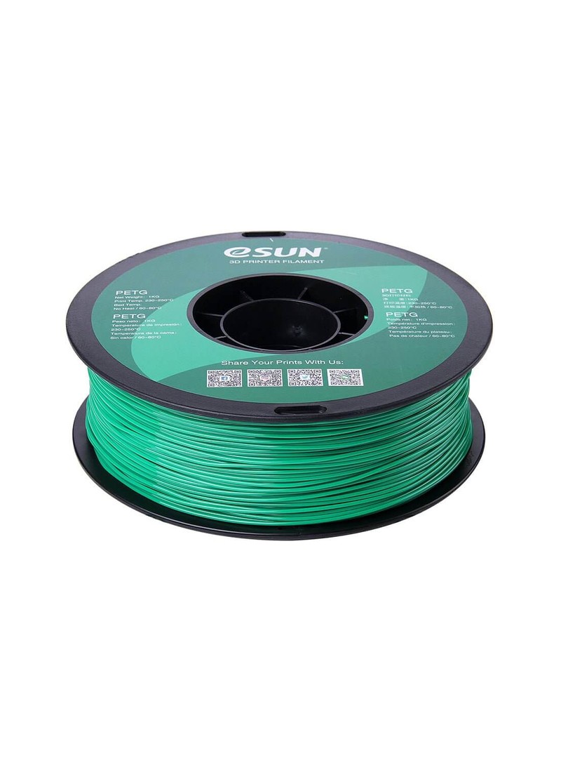 eSUN PETG Filament 1.75mm 1000g zielony jednolity