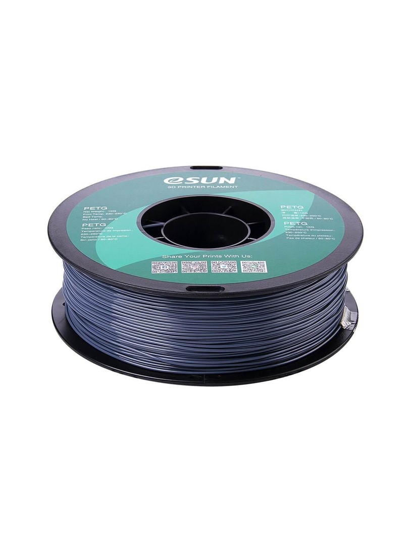 eSUN PETG Filament 1.75mm 1000g jednolity szary