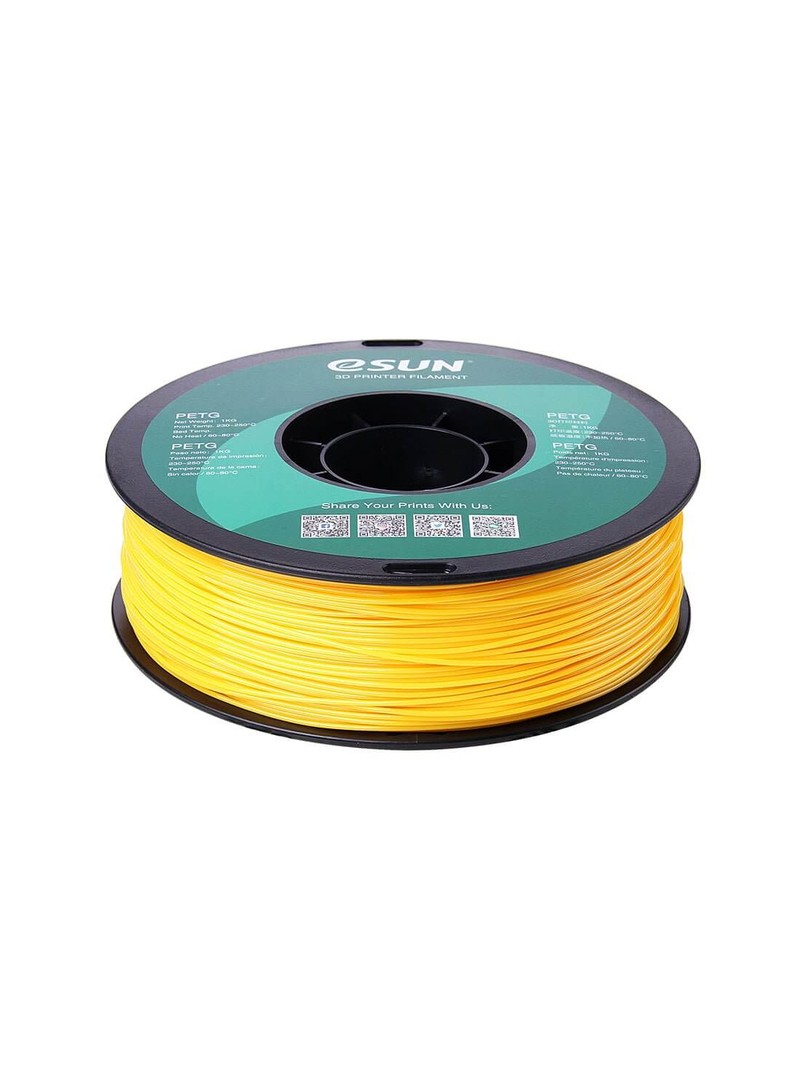 eSUN PETG Filament 1.75mm 1000g żółty jednolity