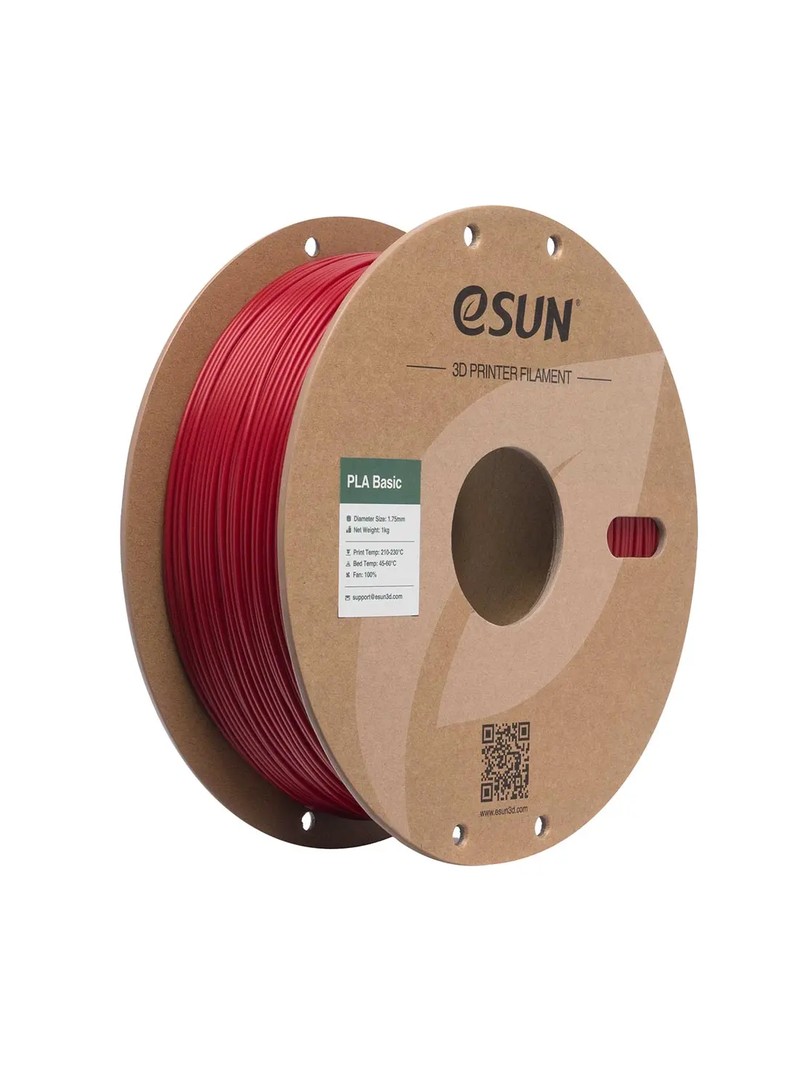 eSUN PLA-Basic Filament 1.75mm 1000g Fire Engine Red Czerwony