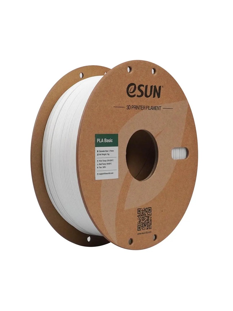 eSUN PLA-Basic Filament 1.75mm 1000g White Biały