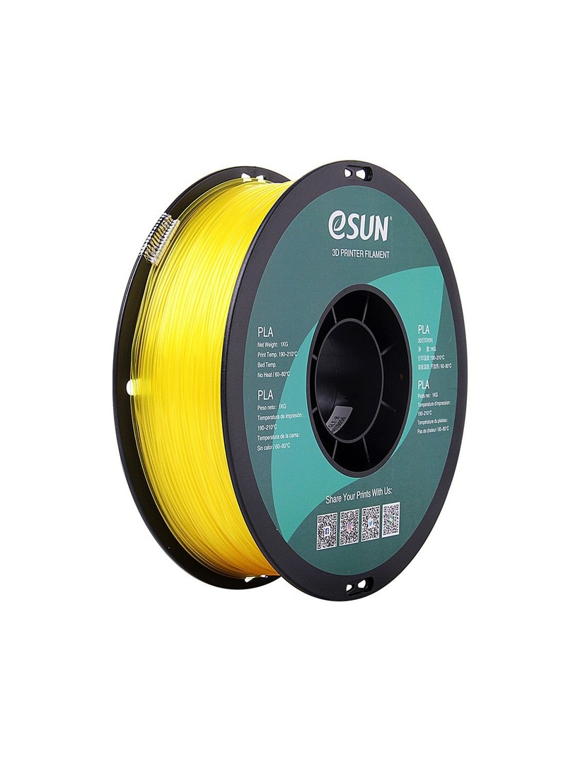 eSUN PLA Filament szklany Lemon żółty 1.75mm 1000g papierowa szpula