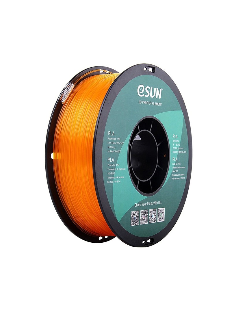 eSUN PLA Filament 1.75mm 1000g Glass Orange Pomarańczowy