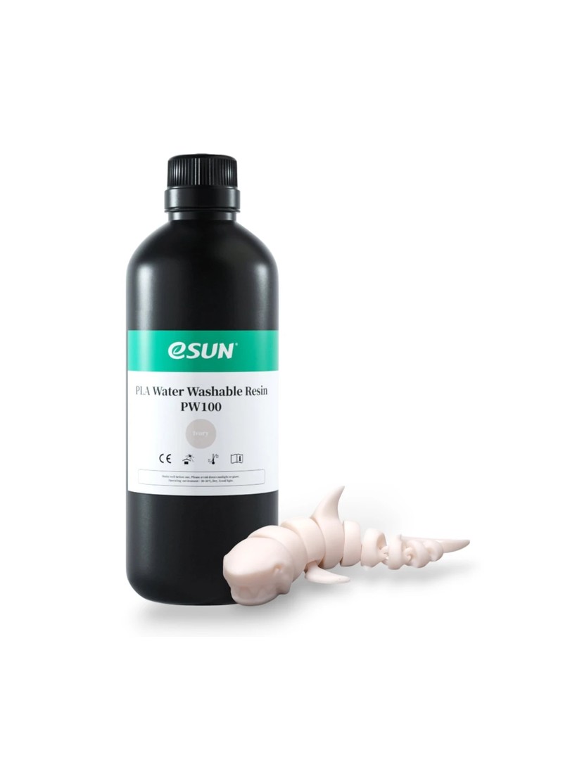 eSun żywica PW100 PLA Water Washable Resin kość słoniowa 1000g