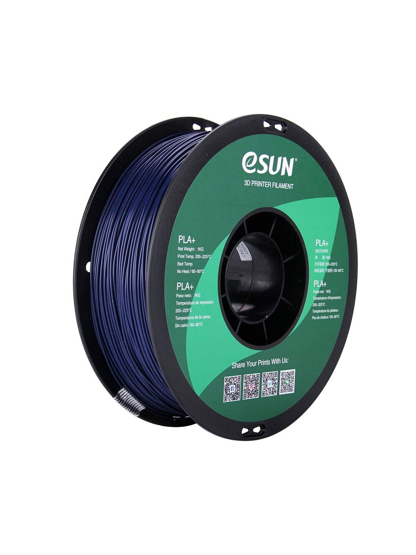 eSUN PLA+ Filament 1,75mm 1000g ciemnoniebieski