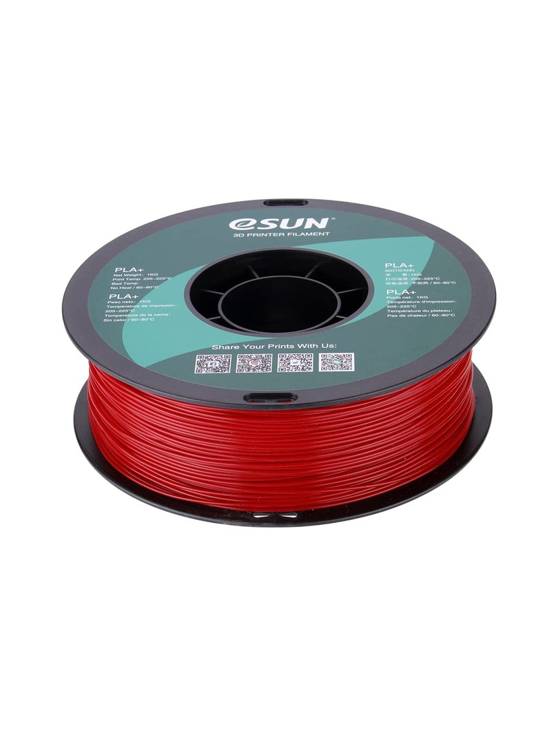 eSUN PLA+ Filament 1,75mm 1000g ognisty czerwony