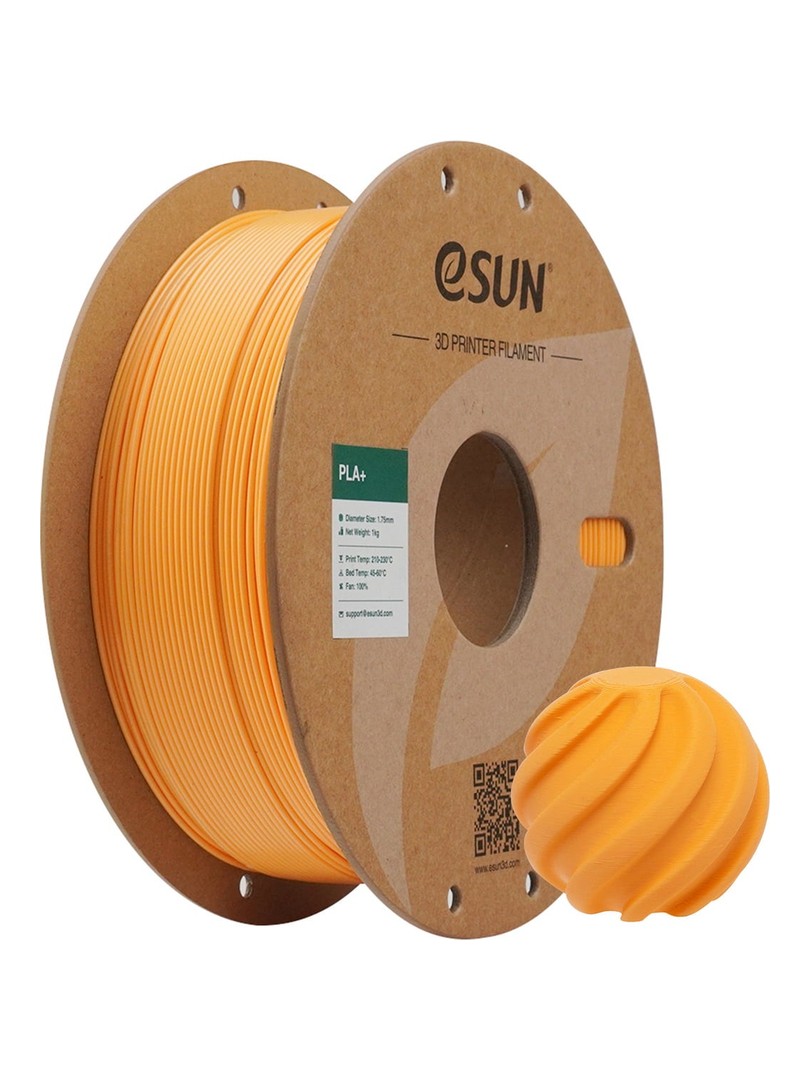 eSUN PLA+ Filament pomarańczowy 1.75mm 1000g papierowa szpula Apricot