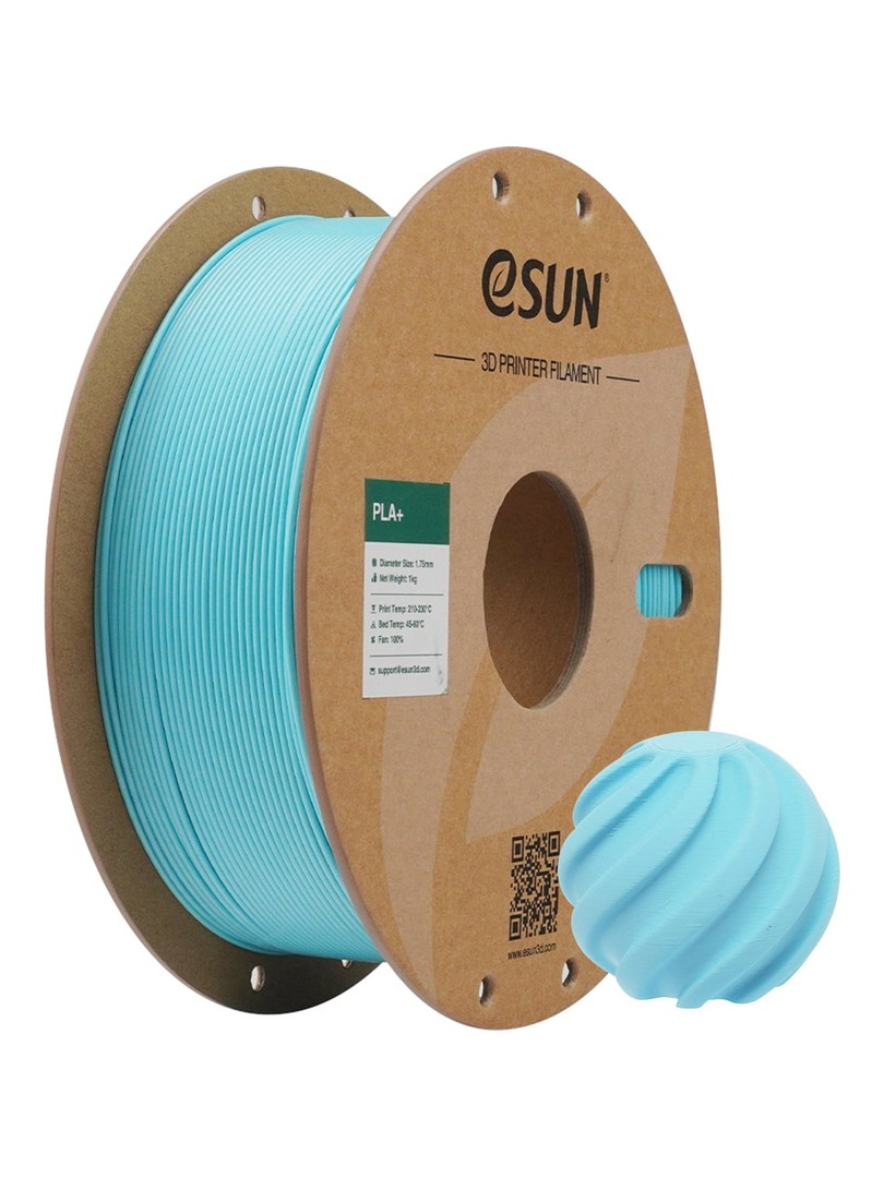 eSUN PLA+ Filament niebieski1.75mm 1000g papierowa szpula Baby Blue