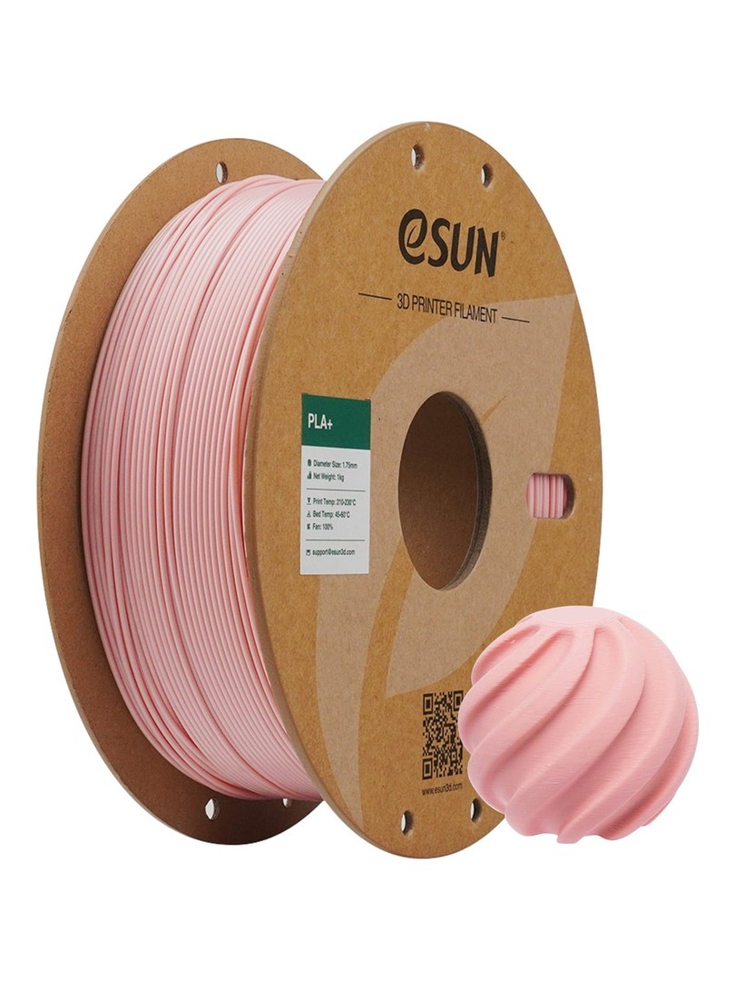 eSUN PLA+ Filament brzoskwiniowy róż 1.75mm 1000g papierowa szpula Peach Pink