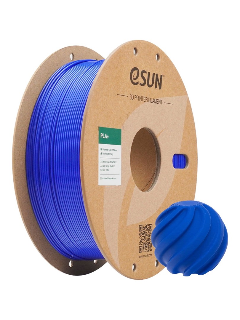 eSUN PLA+ Filament RGB niebieski 1.75mm 1000g papierowa szpula