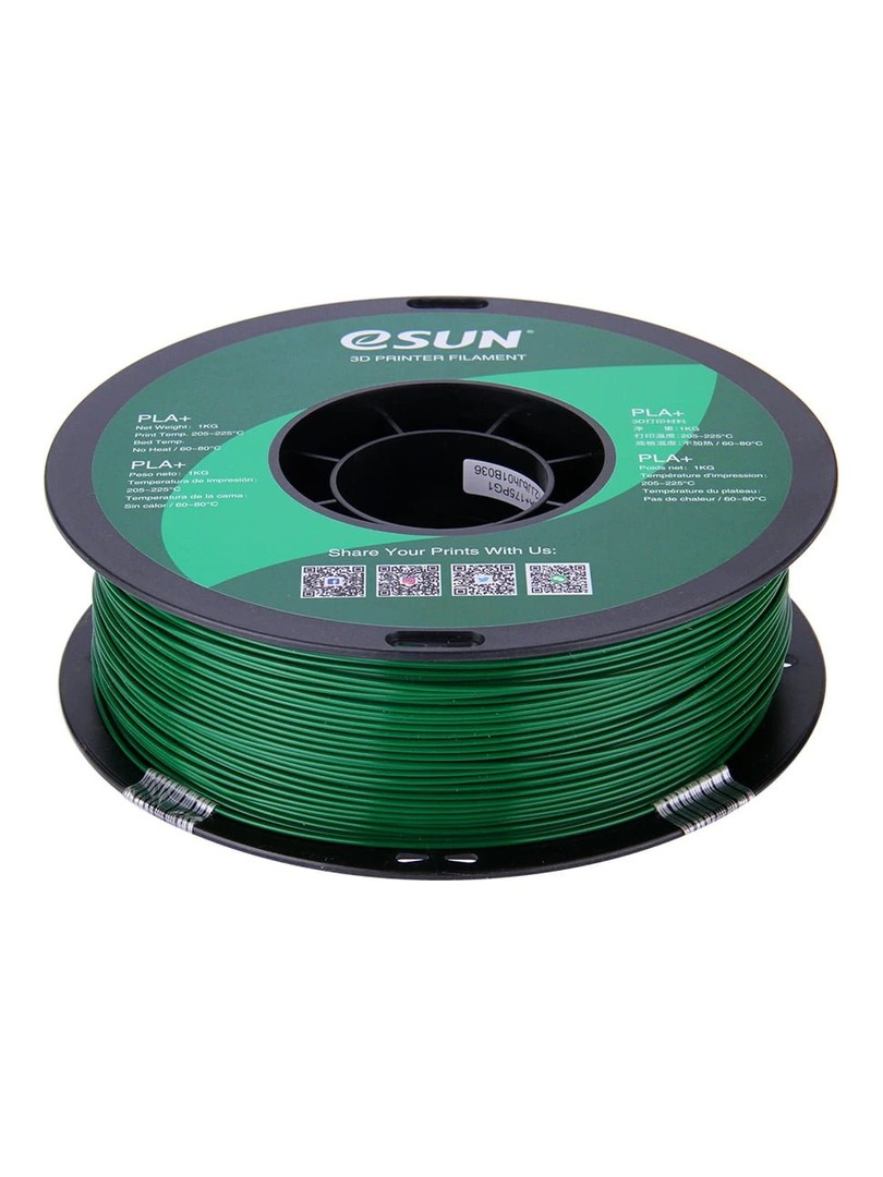 eSUN PLA+ Filament 1,75mm 1000g zielony sosnowy