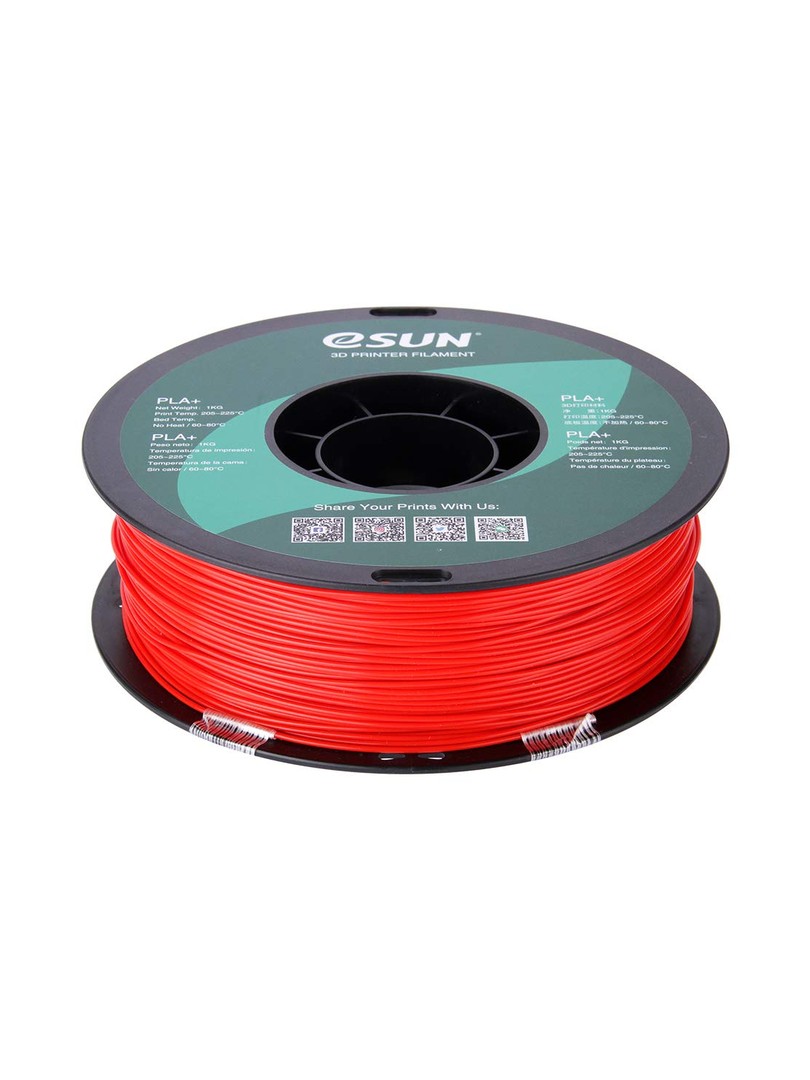 eSUN PLA+ Filament 1,75mm 1000g czerwony