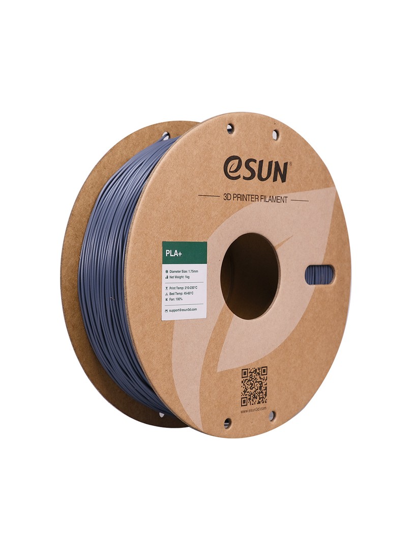 eSUN PLA+ Filament szary 1.75mm 1000g papierowa szpula