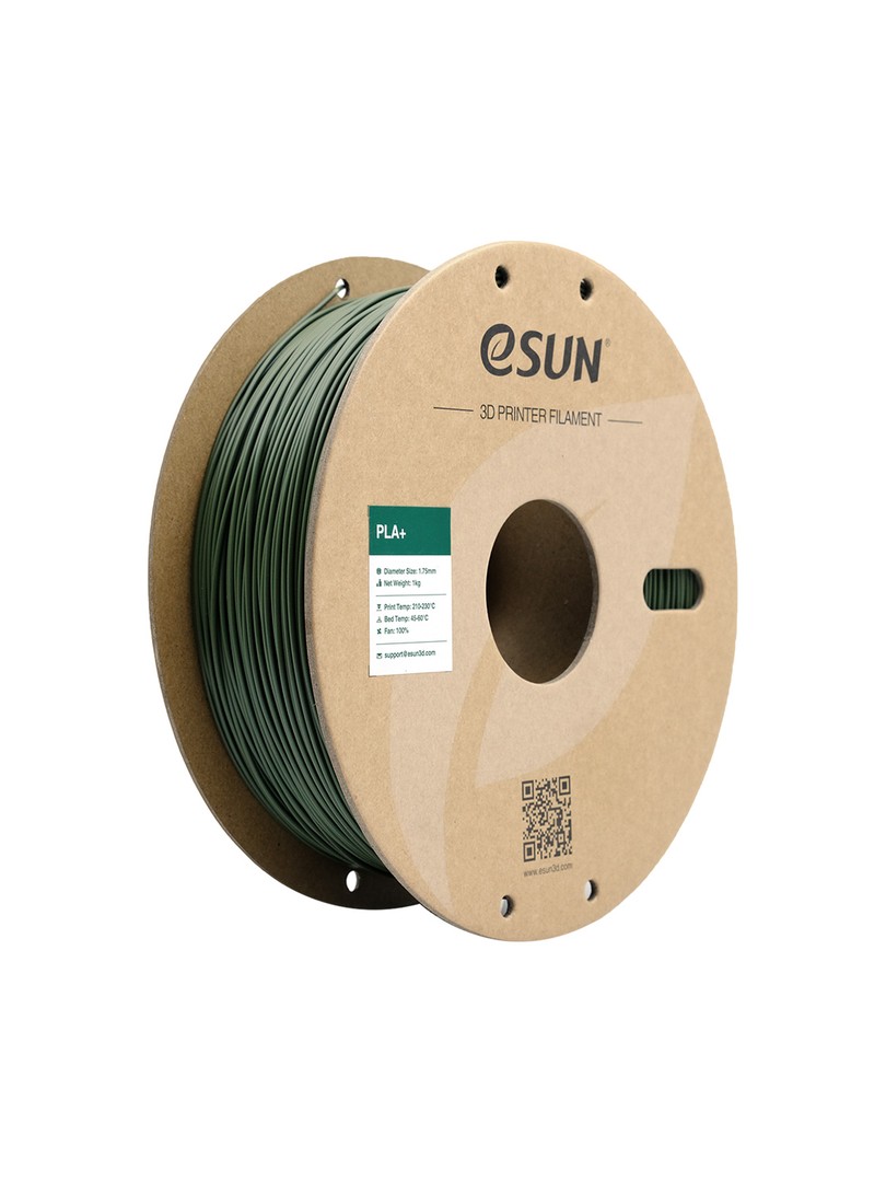 eSUN PLA+ Filament 1.75mm 1000g Olive Green Zielony