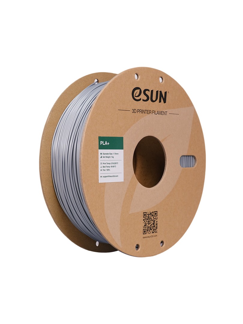 eSUN PLA+ Filament srebrny 1.75mm 1000g papierowa szpula