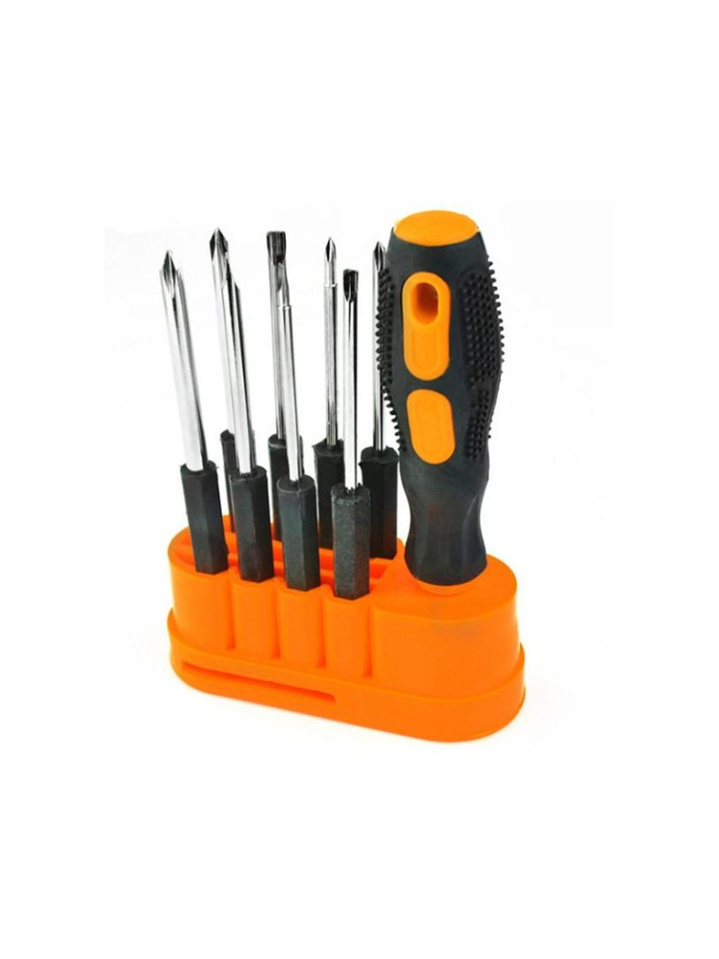 ProRock śrubokręt zestaw śrubokrętów 10-częściowy pomarańczowy