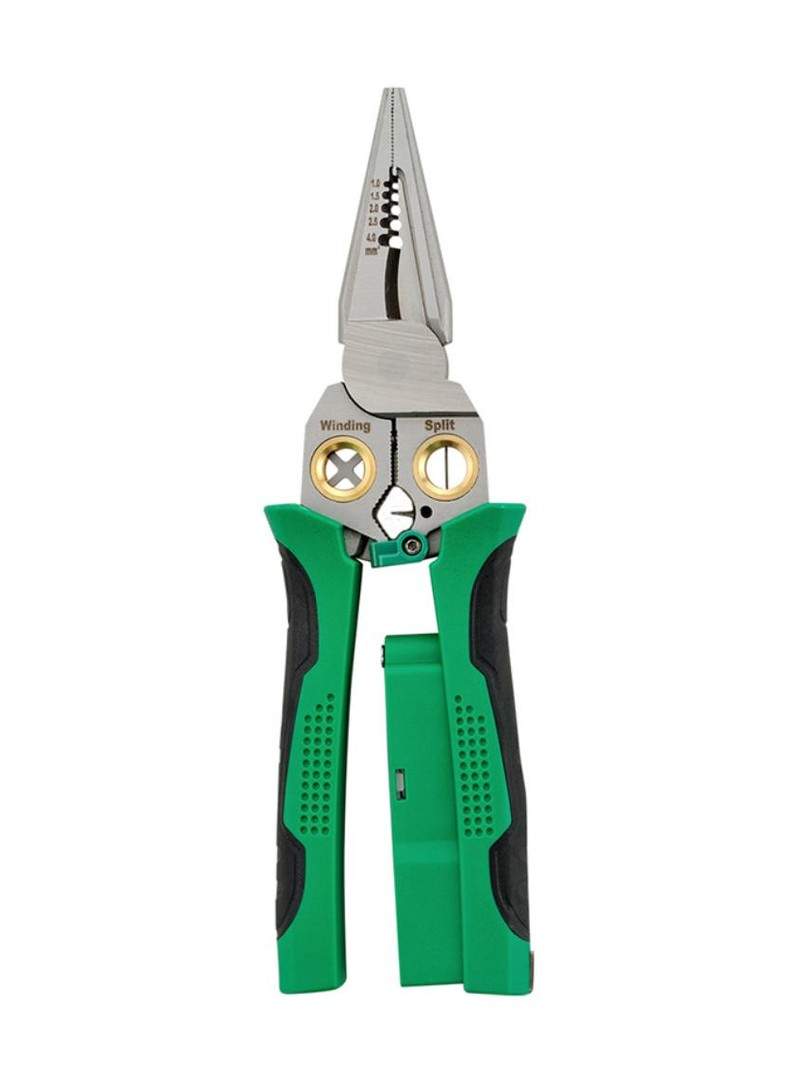 ProRock ściągacz izolacji 8 w 1 zielony uchwyt TPR narzędzie wielofunkcyjne