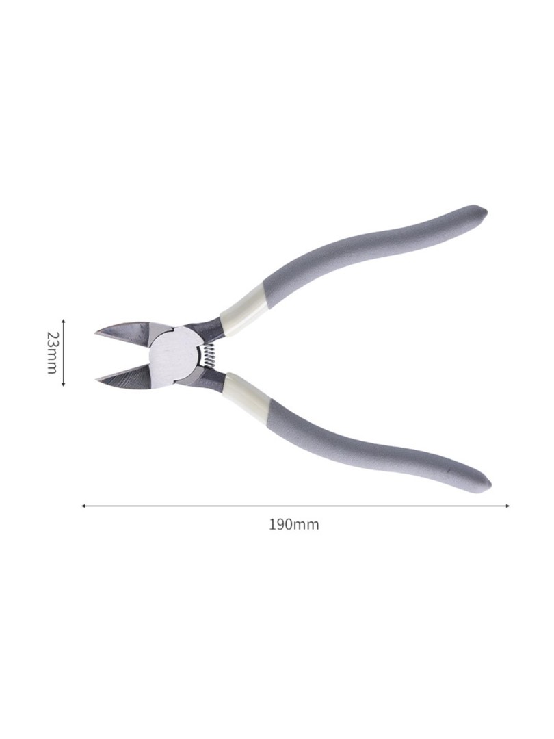 ProRock 8-calowe kleszcze przecinaki do drutu szare