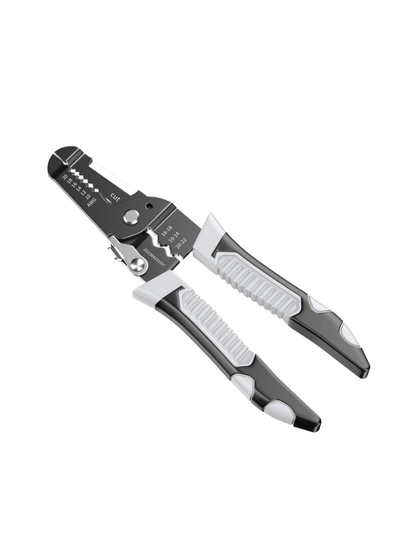 ProRock ściągacz izolacji 9 w 1 czarny-szary uchwyt z PVC