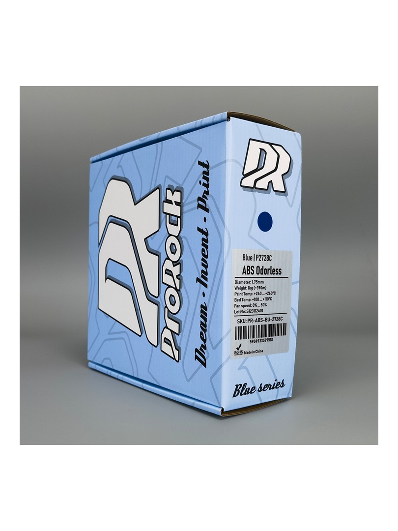 ProRock ABS Odorless Filament Ciemnoniebieski