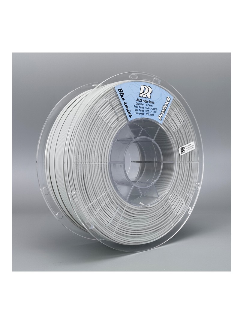 ProRock ABS Odorless Filament Szary