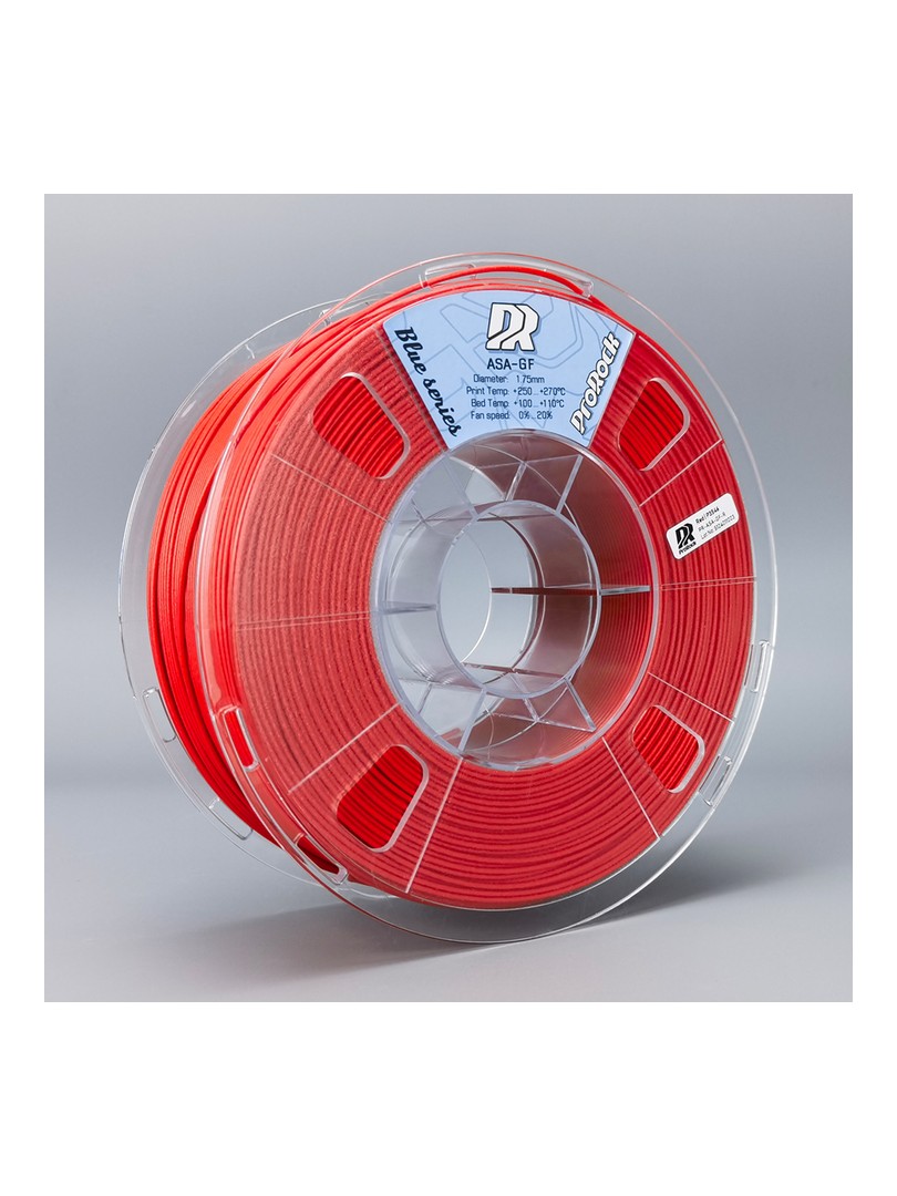 ProRock Filament ASA-GF czerwony Pantone 3546 1.75mm 1000g