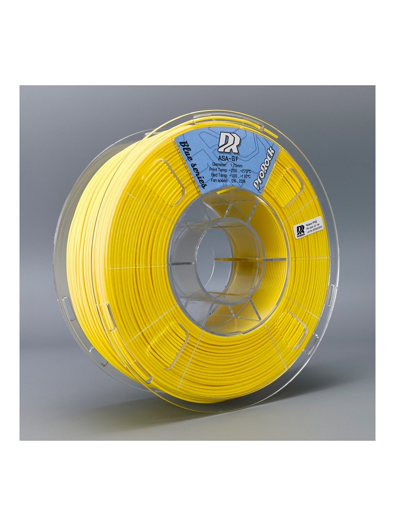 ProRock Filament ASA-GF żółty Pantone 102 1.75mm 1000g