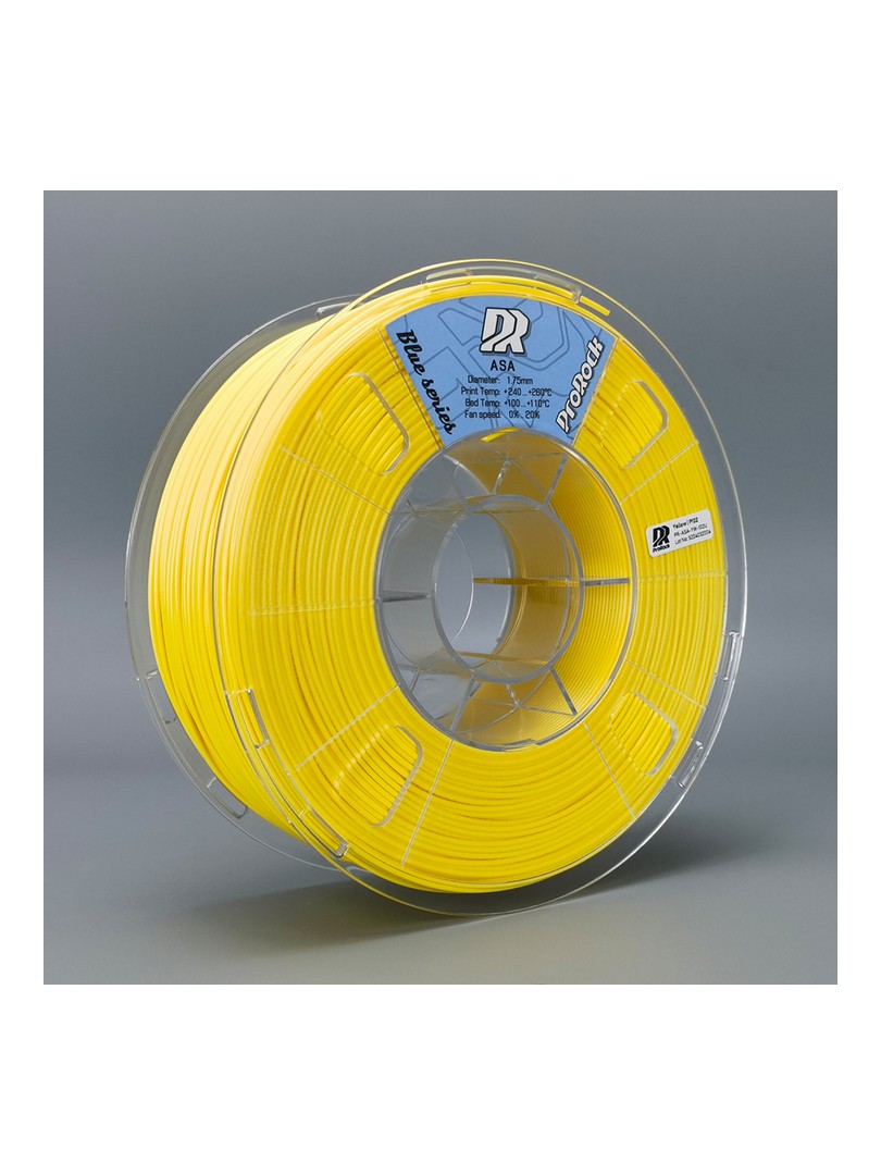 ProRock Filament ASA żółty Pantone 102U 1.75mm 1000g