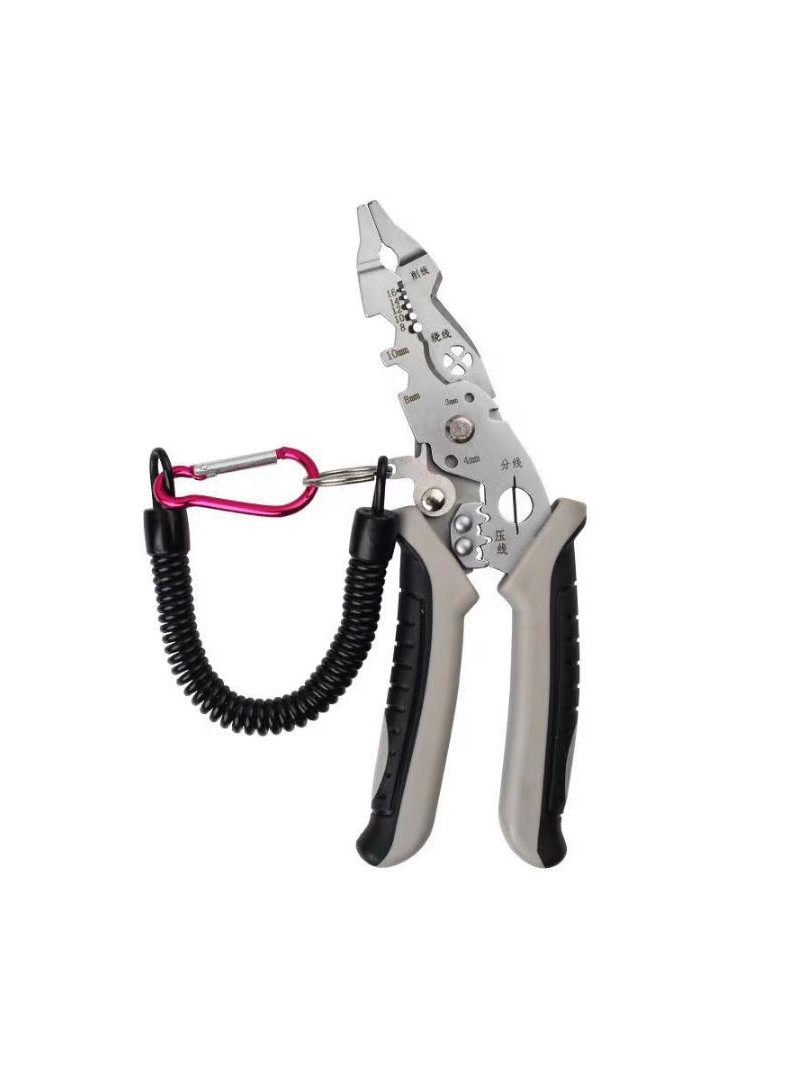 ProRock ściągacz izolacji szary uchwyt z PVC narzędzie wielofunkcyjne