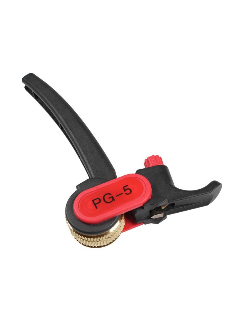 ProRock ręczny ściągacz izolacji czarny-czerwony uchwyt z PVC