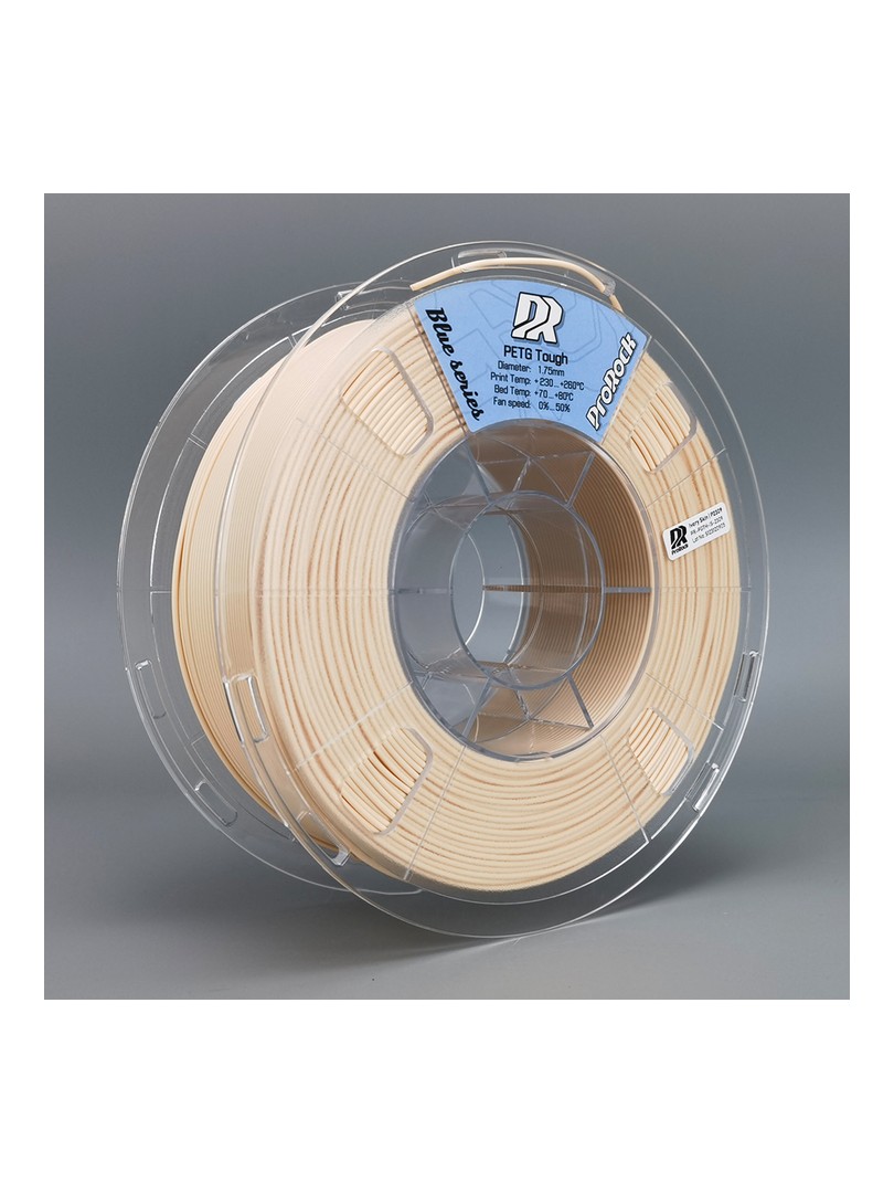 ProRock filament PETG Tough Ivory Skin beżowy Pantone 2309 1.75mm 1000g