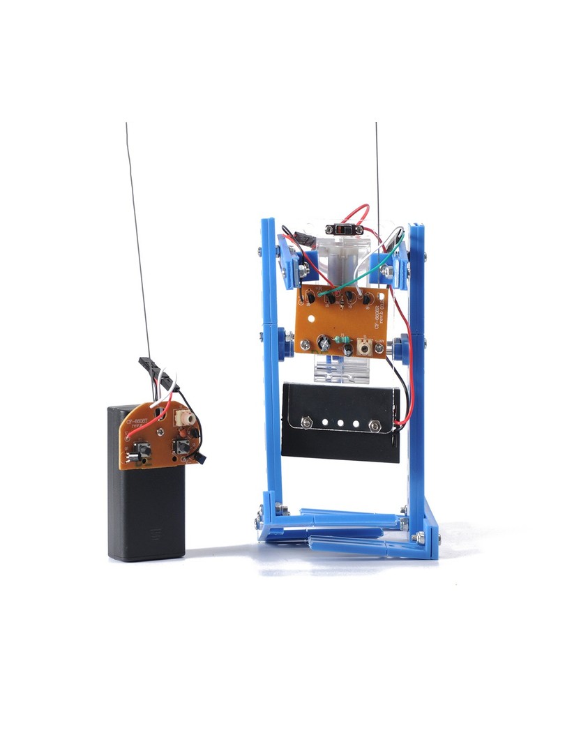 Bipedal Robot Model with Standard Remote Control DIY Assembly Kit