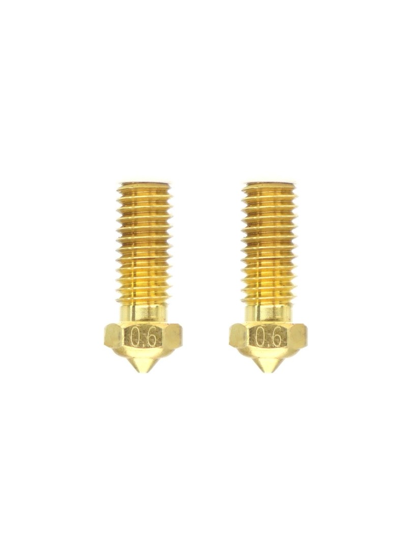 QIDI Tech dysza mosiądz 0.6 / 1.75mm X-Max 3 X-Plus 3 X-Smart 3