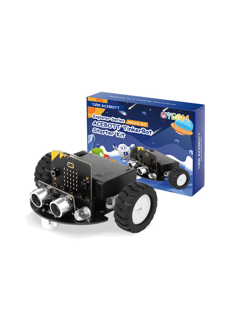 ACEBOTT QD025 TinkerBott Smart Car — zestaw edukacyjny Micro:bit