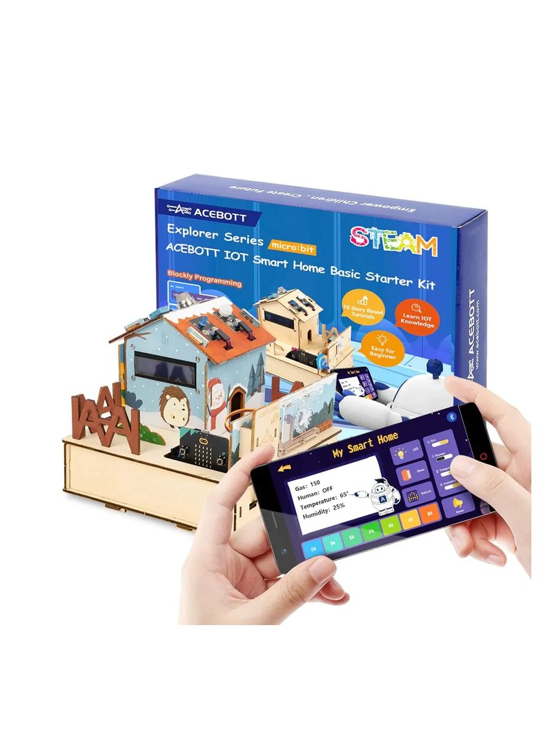 ACEBOTT QE006 Zestaw Startowy Smart Home dla micro:bit (bez bat)